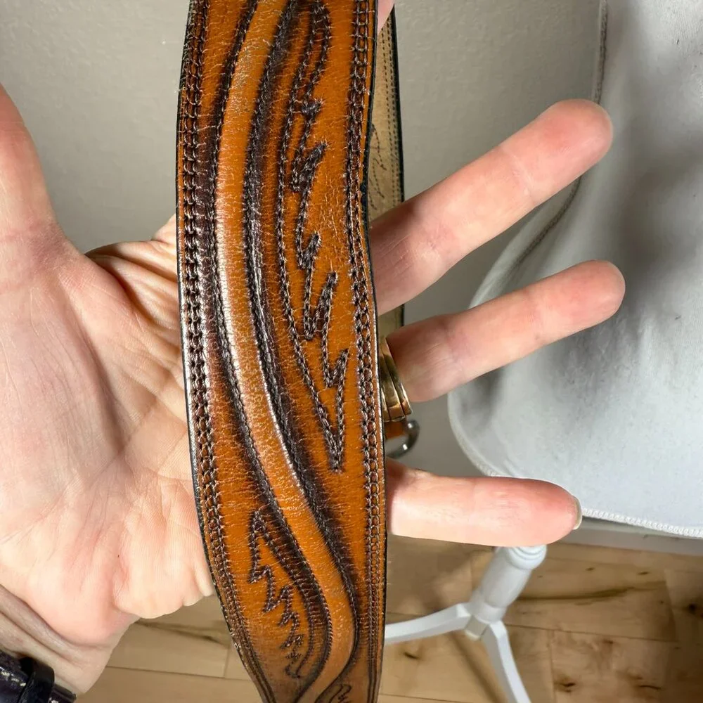 Stitched Leather‎ Belt